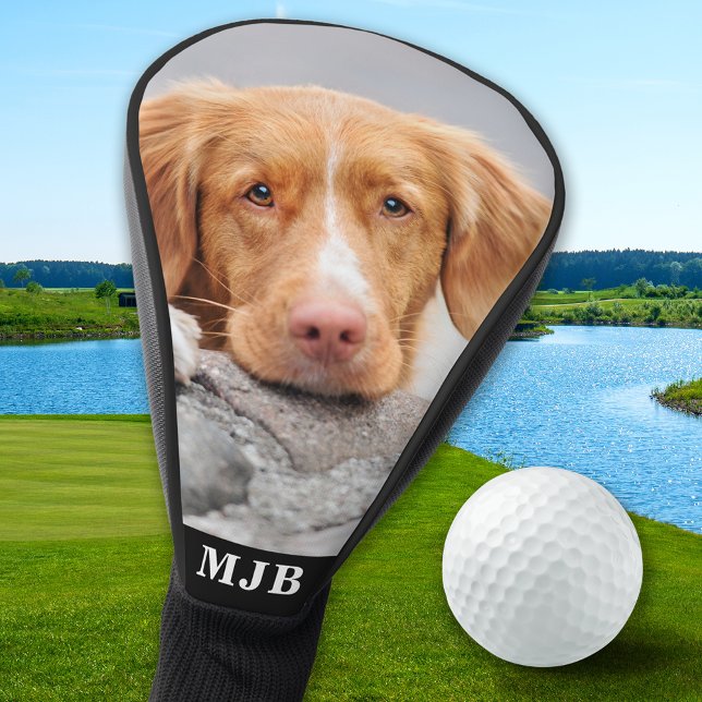Benutzerdefiniertes Foto Hunde Niedlich Spaß Perso Golf Headcover (Von Creator hochgeladen)