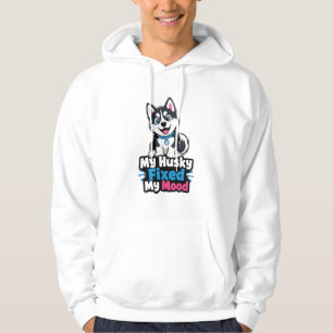 Benutzerdefiniertes Foto Husky Hund Husky Hat Mein Hoodie