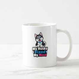 Benutzerdefiniertes Foto Husky Hund Husky Hat Mein Kaffeetasse