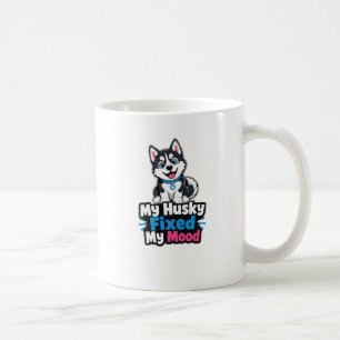 Benutzerdefiniertes Foto Husky Hund Husky Hat Mein Kaffeetasse