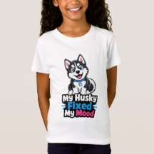 Benutzerdefiniertes Foto Husky Hund Husky Hat Mein
