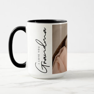 Benutzerdefiniertes Foto I Liebe Sie Oma von Baby Tasse