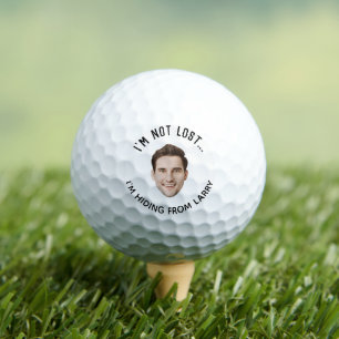 Benutzerdefiniertes Foto Ich bin nicht verloren, i Golfball