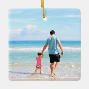 Benutzerdefiniertes Foto Ihr eigenes Design Bester Keramikornament