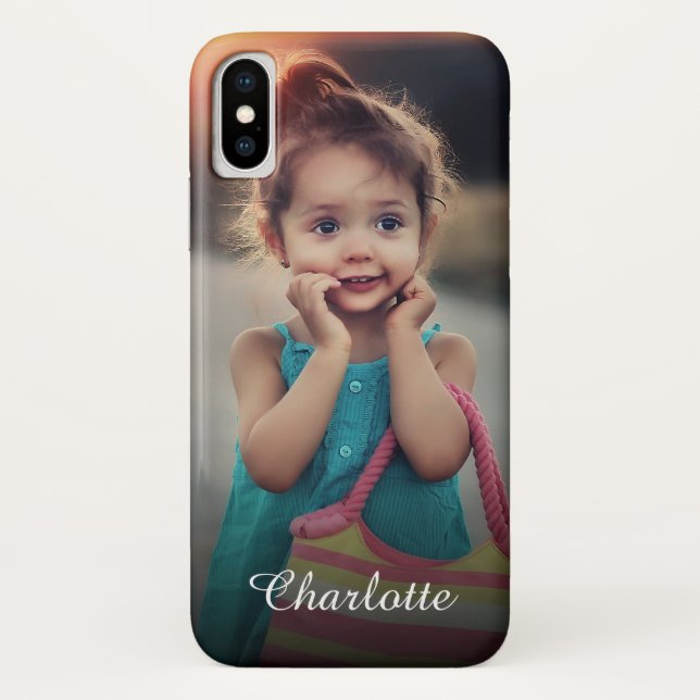 Benutzerdefiniertes Foto iPhone 16 Hülle (Rückseite)