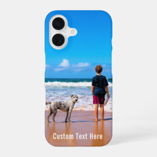 Benutzerdefiniertes Foto iPhone Case mit Ihren Fot 16 Hülle