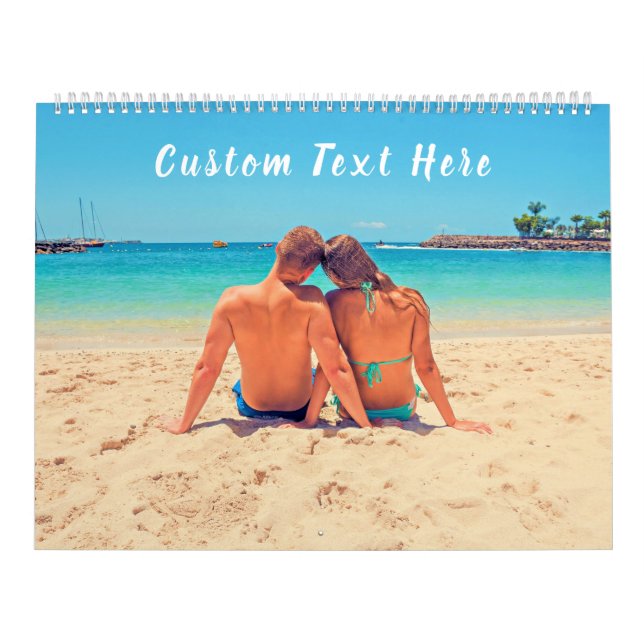 Benutzerdefiniertes Foto-Kalender-Geschenk mit Tex Kalender (Titelbild)