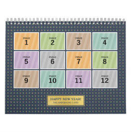 Benutzerdefiniertes Foto-Kalendervorlage Kalender