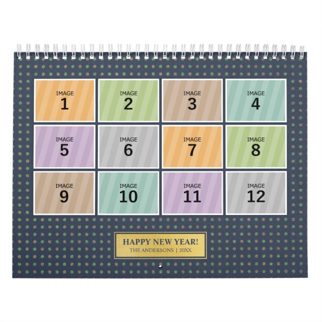 Benutzerdefiniertes Foto-Kalendervorlage Kalender (Titelbild)