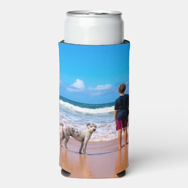 Benutzerdefiniertes Foto kann die Geschenke Ihrer  Selters Dosenkühler (Seltzer Vorderseite)