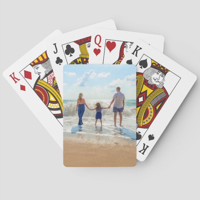 Benutzerdefiniertes Foto Kartenspielen Geschenk mi Spielkarten (Rückseite)