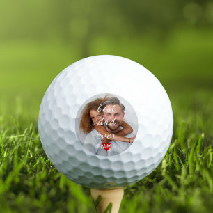 Benutzerdefiniertes Foto l Bester Vater Aller Zeit Golfball