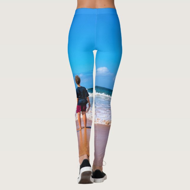 Benutzerdefiniertes Foto Leggings Ihr Personalisie (Rückseite)