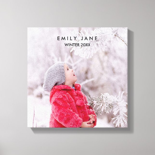 Benutzerdefiniertes Foto Leinwanddruck (Vorderseite)