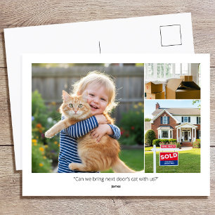 Benutzerdefiniertes Foto Lustige Familienzitate Wi Postkarte
