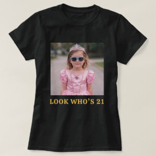 Benutzerdefiniertes Foto Lustiger Schnappschuss Sc T-Shirt