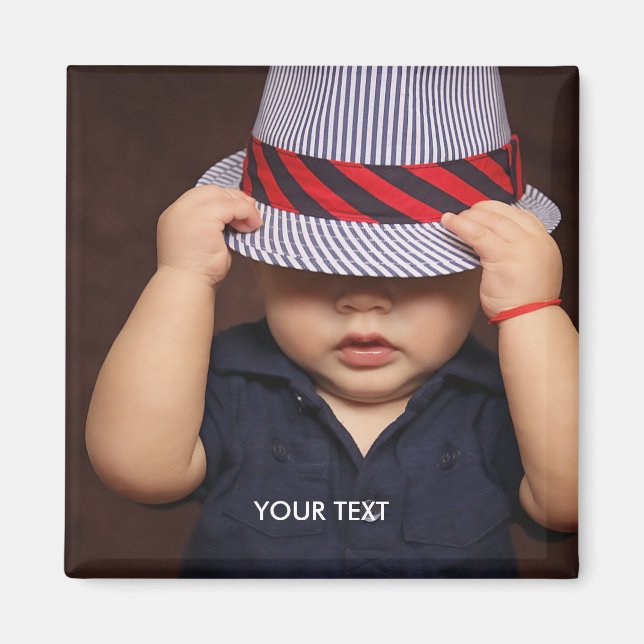 Benutzerdefiniertes Foto Magnet (Vorne)