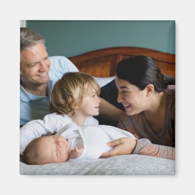 Benutzerdefiniertes Foto-Magnet Magnet (Vorne)