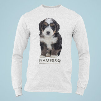 Benutzerdefiniertes Foto mit dem Namen Ihres Hunde T-Shirt