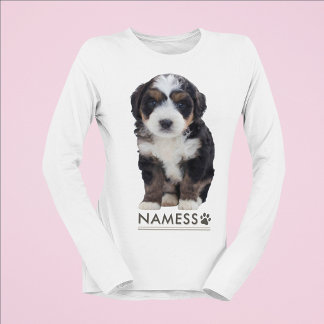 Benutzerdefiniertes Foto mit dem Namen Ihres Hunde T-Shirt