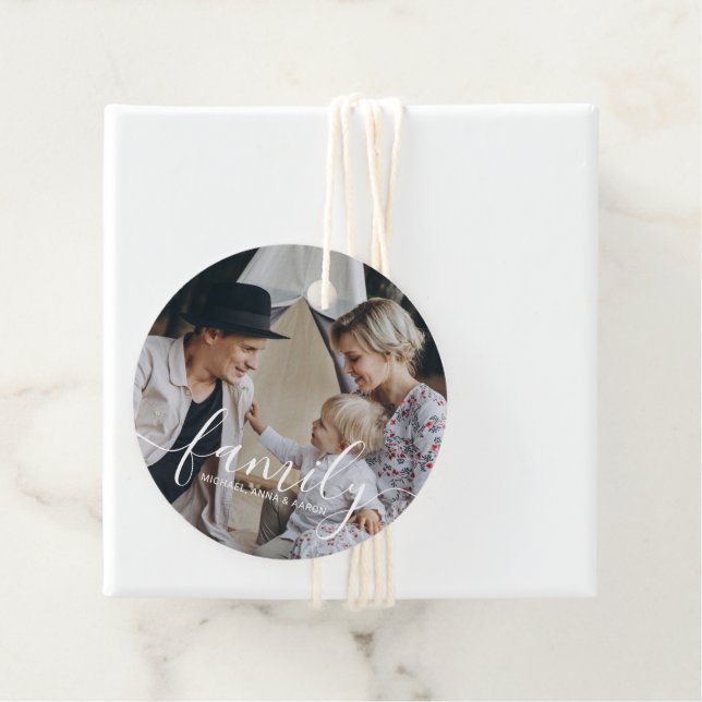 Benutzerdefiniertes Foto mit individuelle Name Geschenkanhänger (Beispiel)