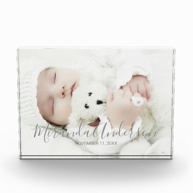 Benutzerdefiniertes Foto mit Individuelle Name und (Vorderseite)