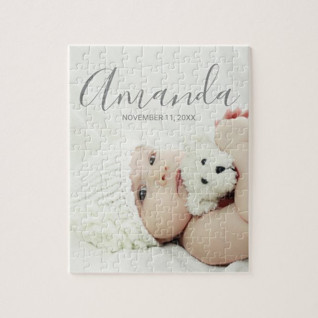 Benutzerdefiniertes Foto mit Individuelle Name und (Vertikal)