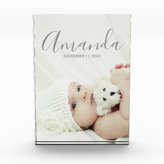 Benutzerdefiniertes Foto mit Individuelle Name und (Vorderseite)