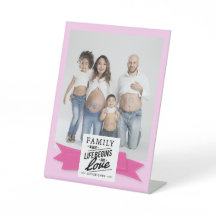 Benutzerdefiniertes Foto moderne Zitat Familie süß
