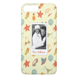 Benutzerdefiniertes Foto & Name Sommer Strand Must Case-Mate iPhone Hülle