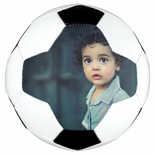 Benutzerdefiniertes Foto Niedliches Bild hinzufüge Fußball (Vorderseite)
