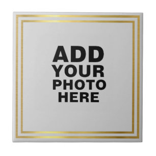 Benutzerdefiniertes Foto oder Artwork-Keeper Fliese