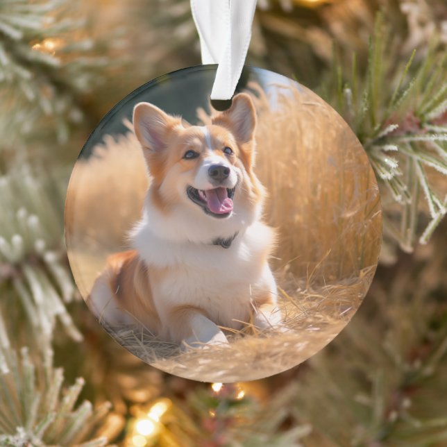 Benutzerdefiniertes Foto Ornament (Baum)