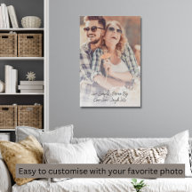 Benutzerdefiniertes Foto Overlay Live Dream Big