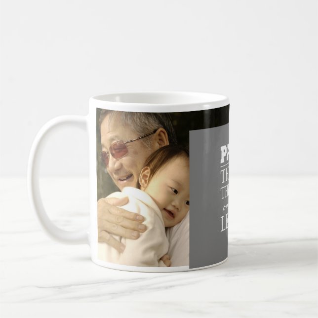 Benutzerdefiniertes Foto Papaw Kaffeetasse (Links)