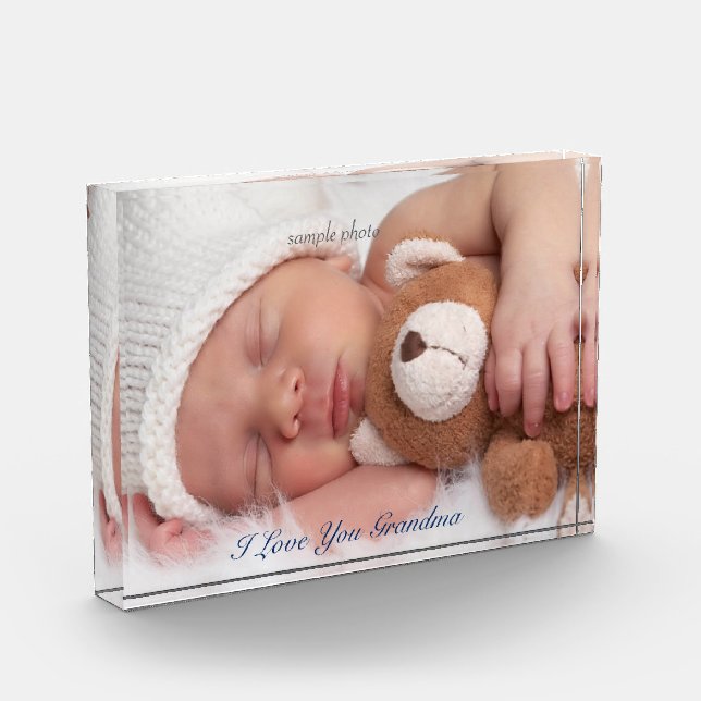 Benutzerdefiniertes Foto, Personalisiert, Fotoblock (Links)