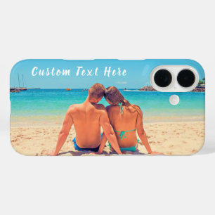 Benutzerdefiniertes Foto Personalisiert Fotos und iPhone 16 Hülle