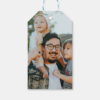Benutzerdefiniertes Foto personalisiert Geschenkanhänger