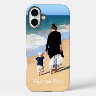 Benutzerdefiniertes Foto Personalisiert Ihre Fotos iPhone 16 Plus Hülle