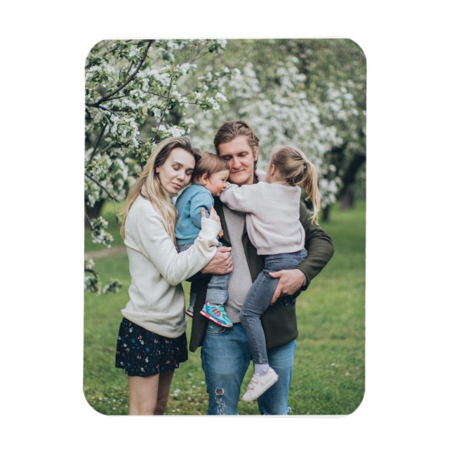 Benutzerdefiniertes Foto Personalisiert Magnet (Vertikal)