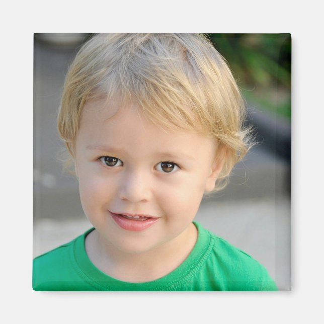 Benutzerdefiniertes Foto Personalisiert Magnet (Vorne)