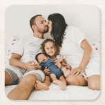Benutzerdefiniertes Foto Personalisiert Rechteckiger Pappuntersetzer<br><div class="desc">Benutzerdefiniertes Foto Personalisierter Untersetzer</div>