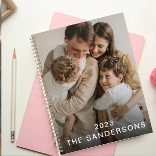 Benutzerdefiniertes Foto Personalisierter Name Planer
