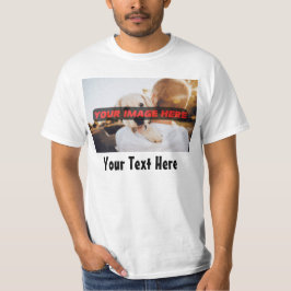 Benutzerdefiniertes Foto - Personalisiertes Bildge T-Shirt
