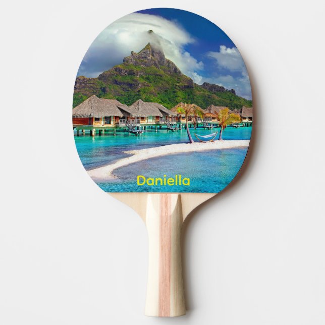 Benutzerdefiniertes Foto Ping Pong Paddle Personal Tischtennis Schläger (Vorderseite)
