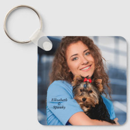 Benutzerdefiniertes Foto Schlüsselanhänger