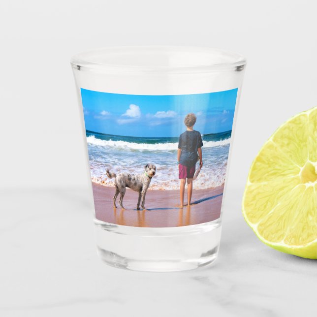 Benutzerdefiniertes Foto Schuss Glass Ihre Lieblin Schnapsglas (Vorderseite)