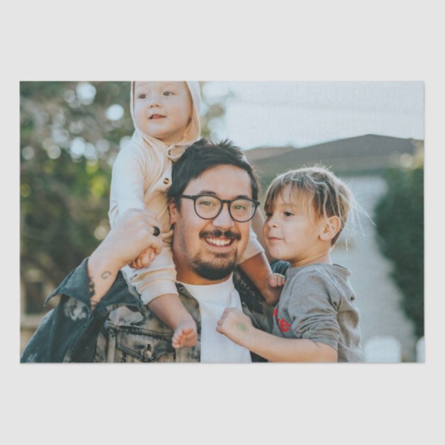 Benutzerdefiniertes Foto Seidenpapier (Vorderseite)