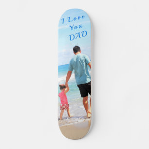 Benutzerdefiniertes Foto-Skateboard - I Liebe You Skateboard