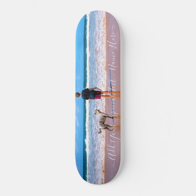 Benutzerdefiniertes Foto-Skateboard - Ihr eigenes  Skateboard (Vorderseite)